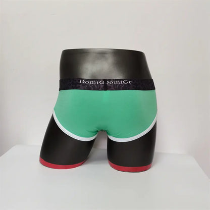 DomiGe DomiGe Men's Cotton Stretch Briefs - Dual Pouch Support & Breathable Low-Rise Fit