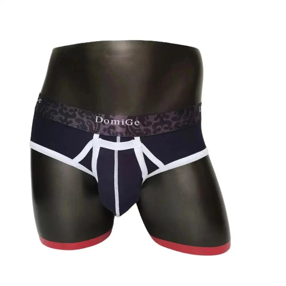 DomiGe DomiGe Men's Cotton Stretch Briefs with Dual Pouch Underwear