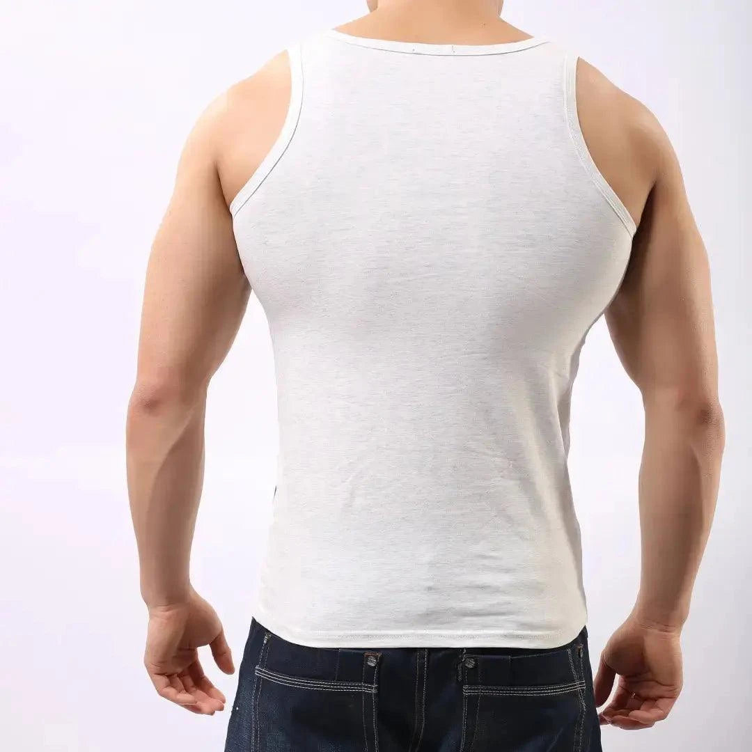 DomiGe DomiGe Men's Cotton Tank Top Classic Comfort Meets Male Vest