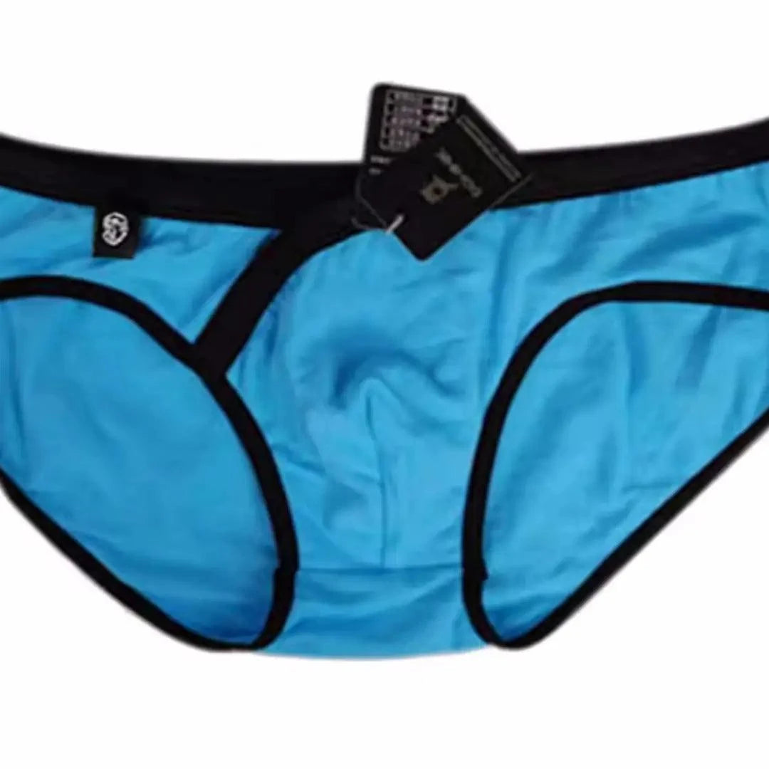 DomiGe DomiGe Men's Cotton Underwear Lycra Briefs with V-Shaped Low-Rise