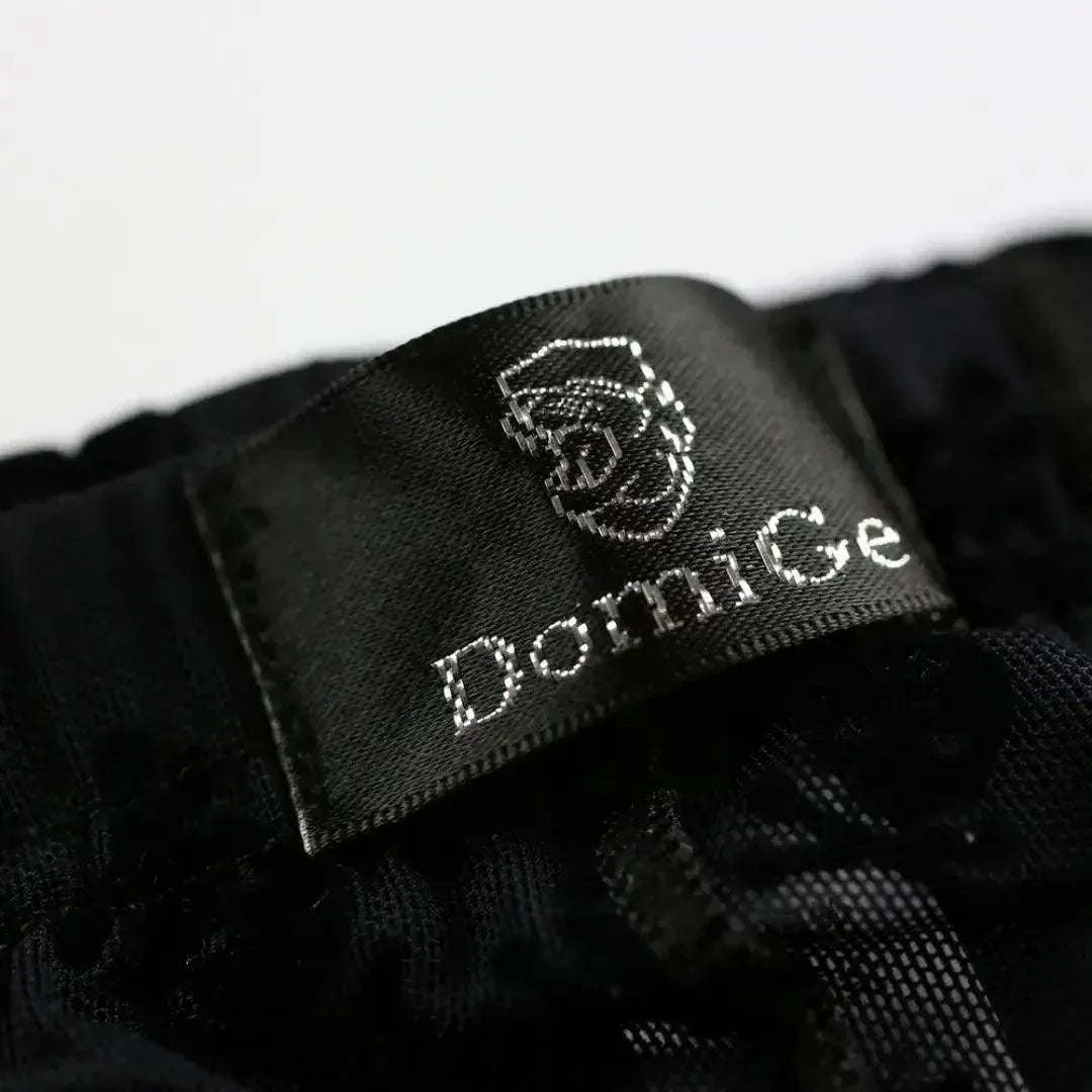 DomiGe DomiGe Men's Flocking Boxer Briefs - Soft Mesh Pouch Underwear for Men