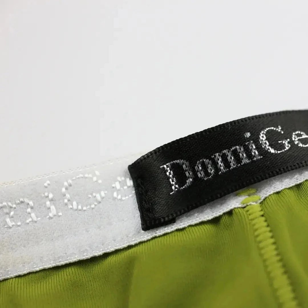 DomiGe DomiGe Men's Ice Silk Briefs Mid-Waist Briefs Seamless Underwear