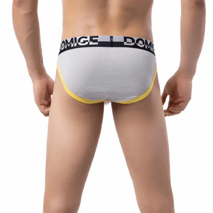 DomiGe DomiGe Men's Low-Rise Briefs Unique Floral Design Underwear