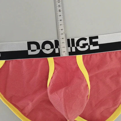 DomiGe DomiGe Men's Low-Rise Briefs Unique Floral Design Underwear