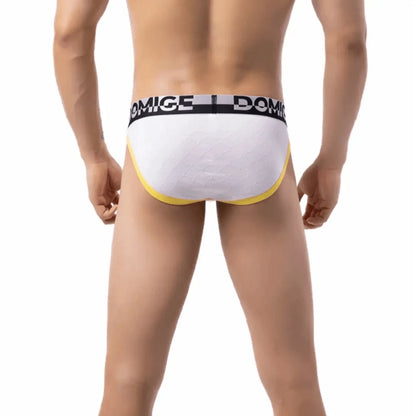 DomiGe DomiGe Men's Low-Rise Briefs Unique Floral Design Underwear