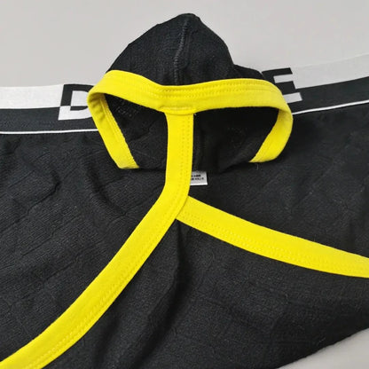 DomiGe DomiGe Men's Low-Rise Briefs Unique Floral Design Underwear
