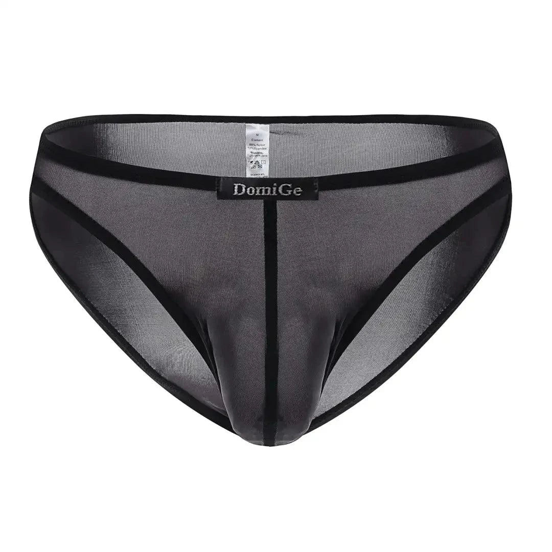 DomiGe DomiGe Men's Low-Rise Mesh Briefs Full Coverage Male Briefs Underwear