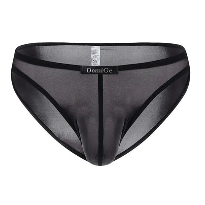 DomiGe DomiGe Men's Low-Rise Mesh Briefs Full Coverage Male Briefs Underwear