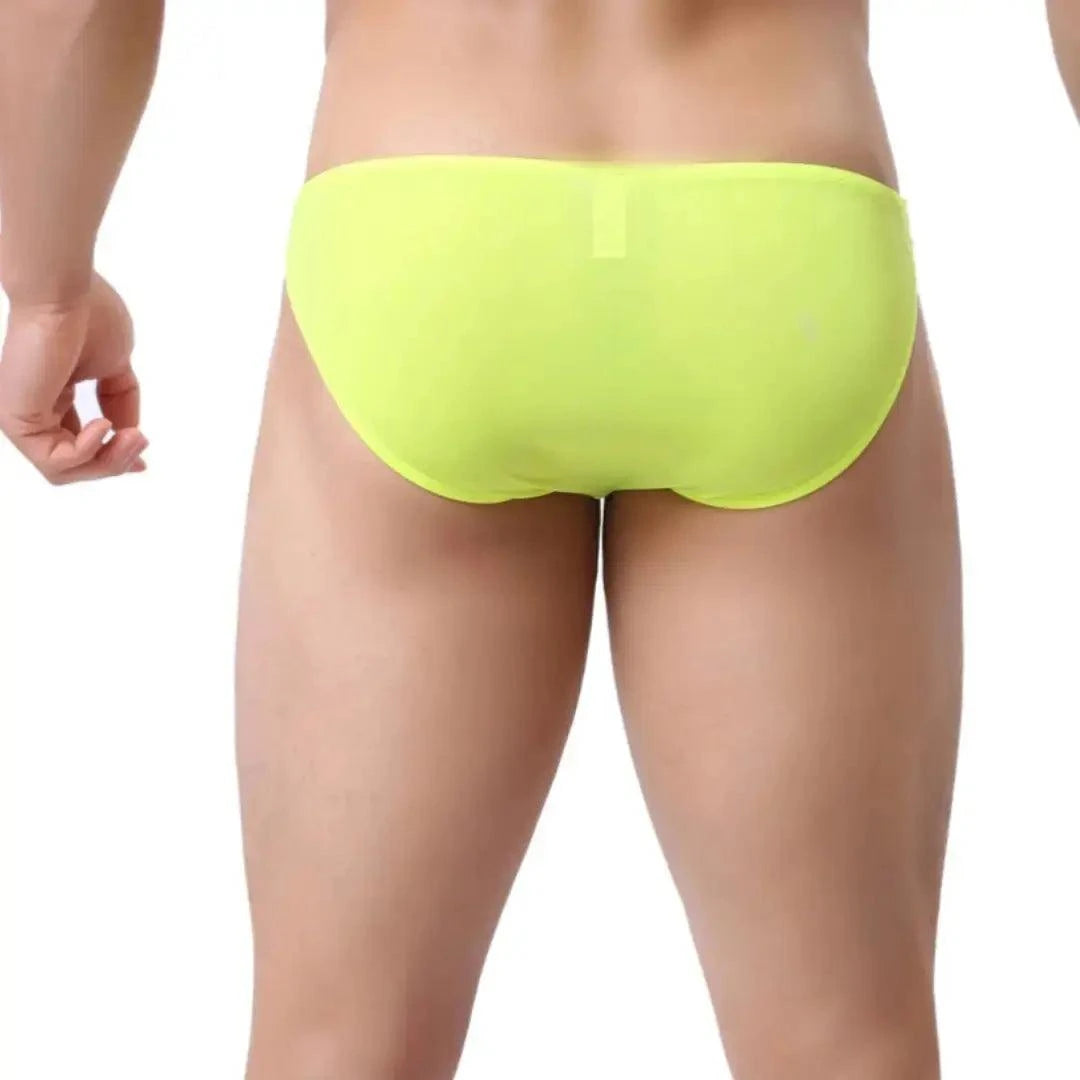 DomiGe DomiGe Men's Low-Rise Mesh Briefs Full Coverage Male Briefs Underwear
