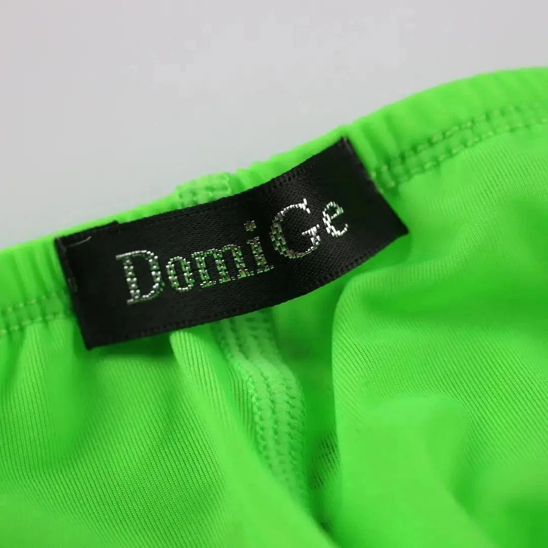 DomiGe DomiGe Men's Low-Rise Mesh Briefs Full Coverage Male Briefs Underwear