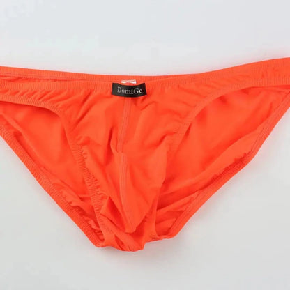 DomiGe DomiGe Men's Low-Rise Mesh Briefs Full Coverage Male Briefs Underwear