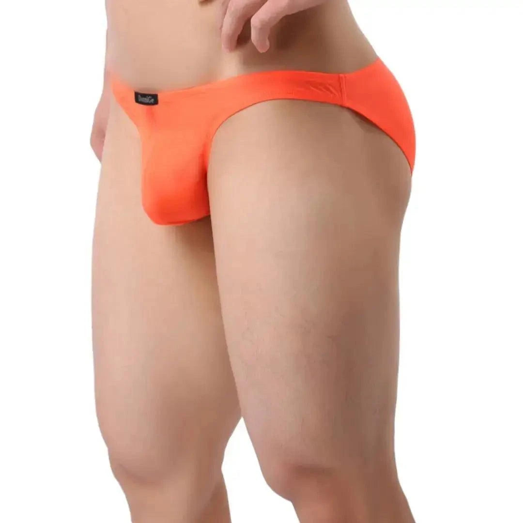 DomiGe DomiGe Men's Low-Rise Mesh Briefs Full Coverage Male Briefs Underwear
