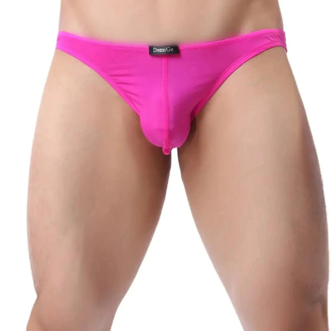 DomiGe DomiGe Men's Low-Rise Mesh Briefs Full Coverage Male Briefs Underwear