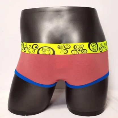 DomiGe DomiGe Men's Low-Rise Trunks Unique 3D Cube Cut Ball Pouch