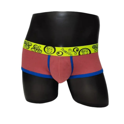 DomiGe DomiGe Men's Low-Rise Trunks Unique 3D Cube Cut Ball Pouch