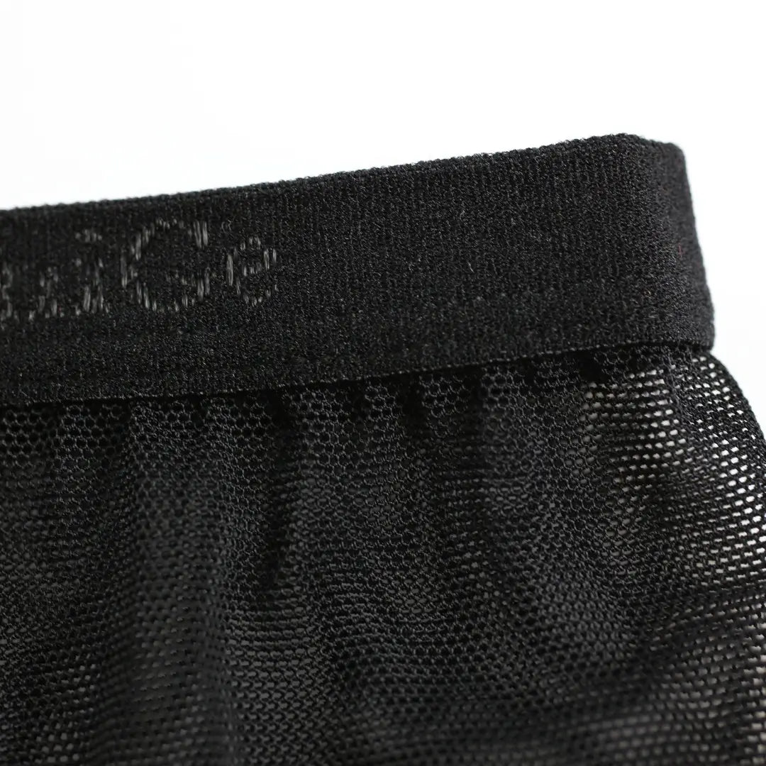 DomiGe DomiGe Men's Mesh Bikini Briefs - Breathable Mesh Underwear with Elastic Waistband