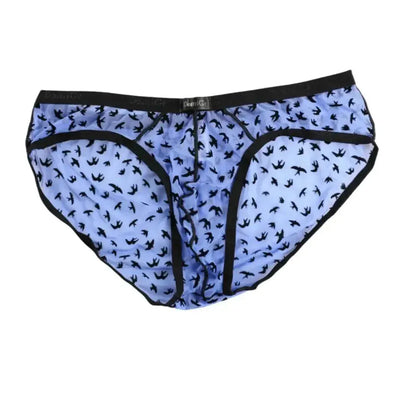 DomiGe DomiGe Men's Mesh Briefs with Velvet Flocking & Sheer Design | Luxe Support