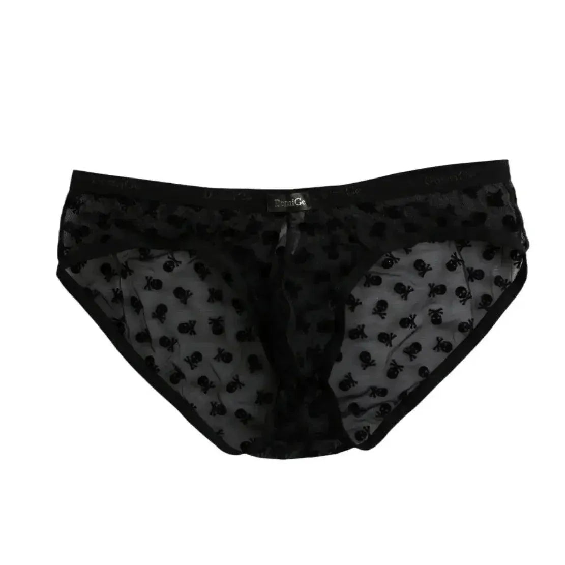 DomiGe DomiGe Men's Mesh Briefs with Velvet Flocking & Sheer Design | Luxe Support