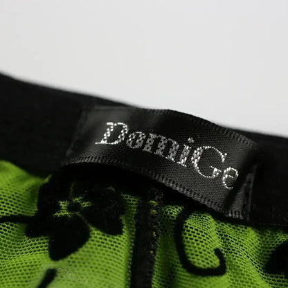 DomiGe DomiGe Men's Mesh Briefs with Velvet Flocking & Sheer Design | Luxe Support