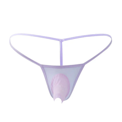 DomiGe DomiGe Men's Mesh Underwear Cock Socks Front Open Elasticity