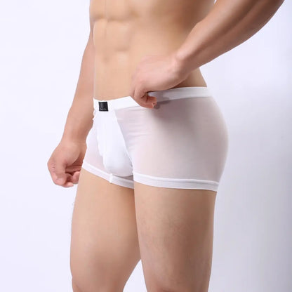 DomiGe DomiGe Men's Mesh Underwear - Premium Red Underwear for Men with Comfortable Fit