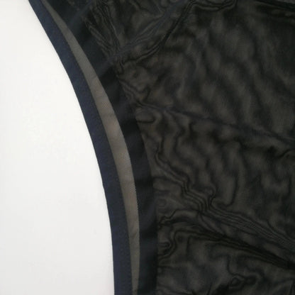 DomiGe DomiGe Men's Seductive Black Mesh Bodysuit