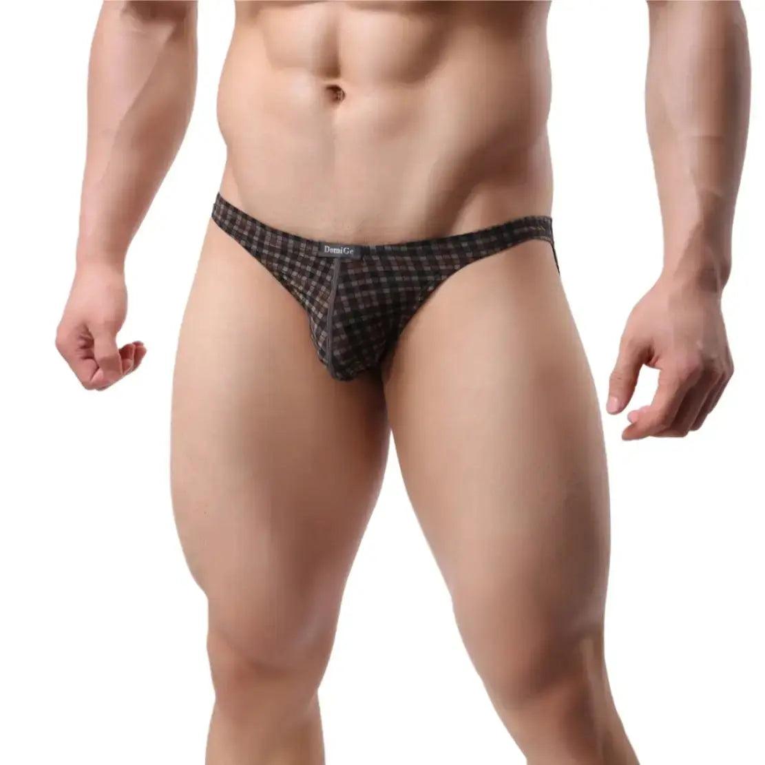 DomiGe DomiGe Men's Sexy Briefs: Breathable Quick-Dry Fabric & 3D Support