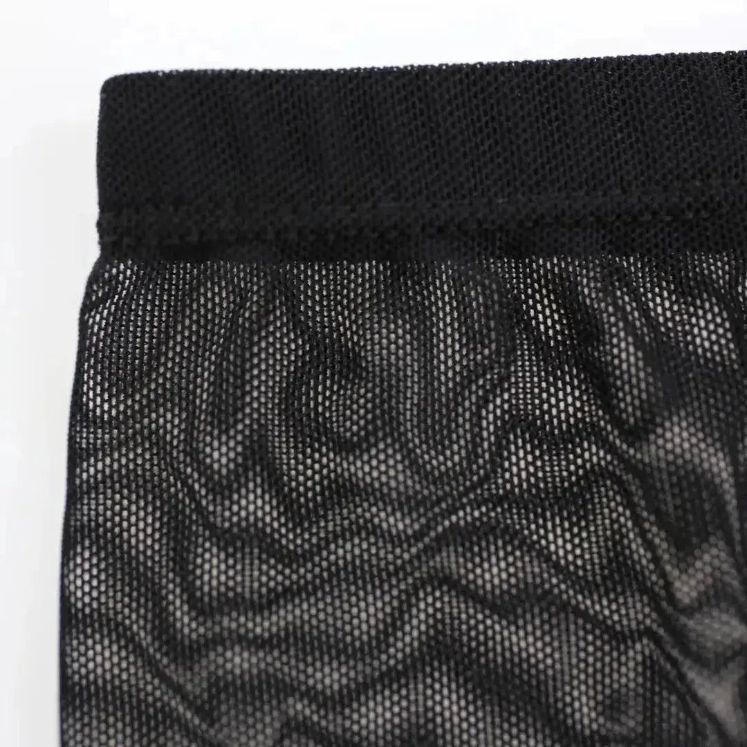 DomiGe DomiGe Men's Sheer Mesh Boxer Shorts - Breathable & Sexy Male Underwear