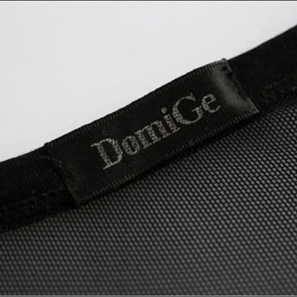 DomiGe DomiGe Men's Sheer Sexy Shirt -Transparent Stretch Top