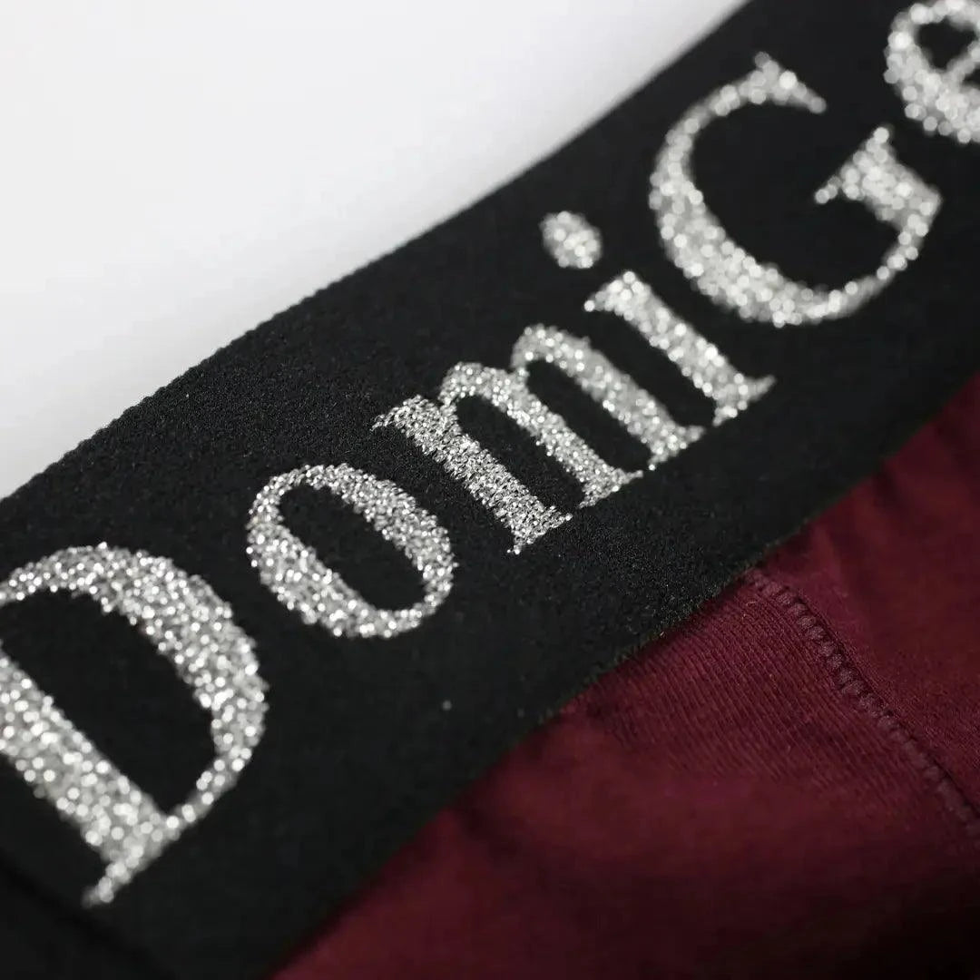 DomiGe DomiGe Men's T-Back Thong Adjustable Waistband Logo Male Underwear
