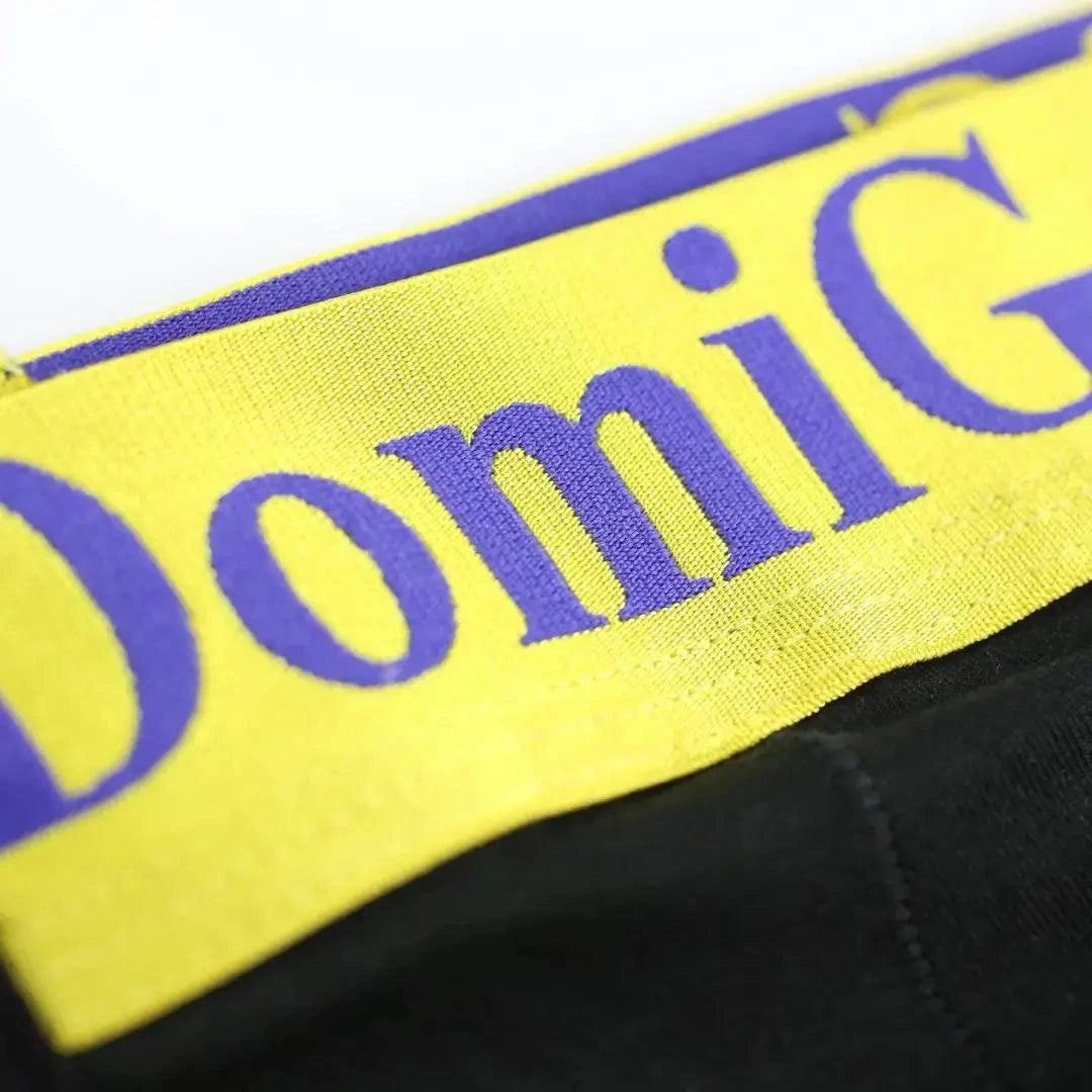 DomiGe DomiGe Men's T-Back Thong Adjustable Waistband Logo Male Underwear