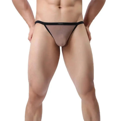 DomiGe DomiGe Men's Thong Unique Cutouts Male Sexy Underwear V-String