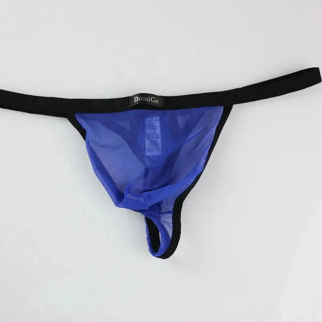 DomiGe DomiGe Men's Thong Unique Cutouts Male Sexy Underwear V-String