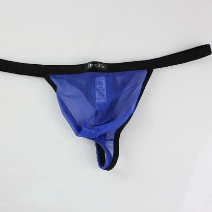 DomiGe DomiGe Men's Thong Unique Cutouts Male Sexy Underwear V-String