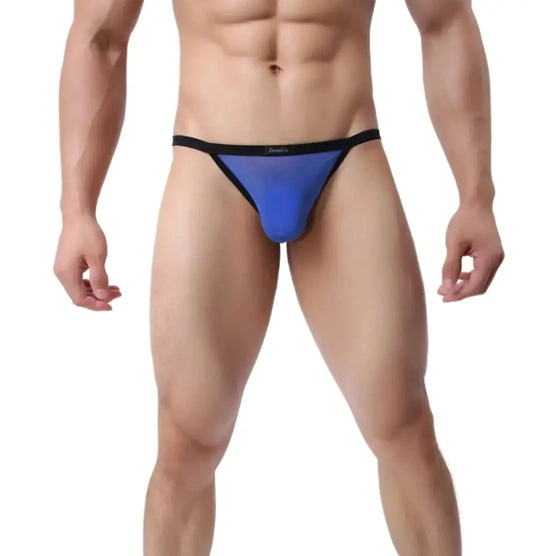 DomiGe DomiGe Men's Thong Unique Cutouts Male Sexy Underwear V-String