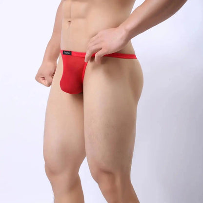 DomiGe DomiGe Men's Thong Unique Cutouts Male Sexy Underwear V-String
