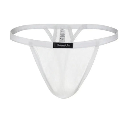 DomiGe DomiGe Men's Thong Unique Cutouts Male Sexy Underwear V-String