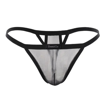 DomiGe DomiGe Men's Thong Unique Cutouts Male Sexy Underwear V-String
