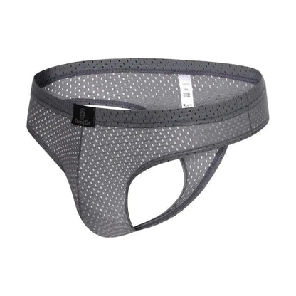 DomiGe DomiGe Mesh Men's Bikini Briefs: Sleek, Breathable Comfort Male G-String