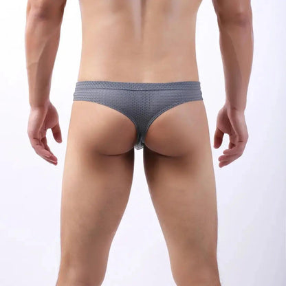 DomiGe DomiGe Mesh Men's Bikini Briefs: Sleek, Breathable Comfort Male G-String