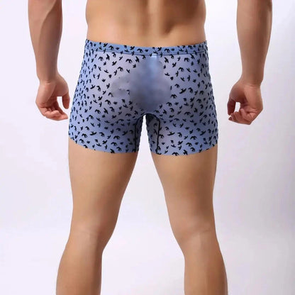 DomiGe DomiGe Mid-Rise Boxer Mesh - Men's Nylon Underwear
