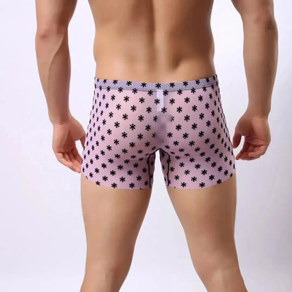 DomiGe DomiGe Mid-Rise Boxer Mesh - Men's Nylon Underwear