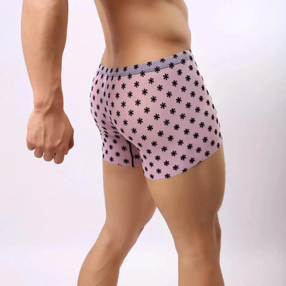 DomiGe DomiGe Mid-Rise Boxer Mesh - Men's Nylon Underwear