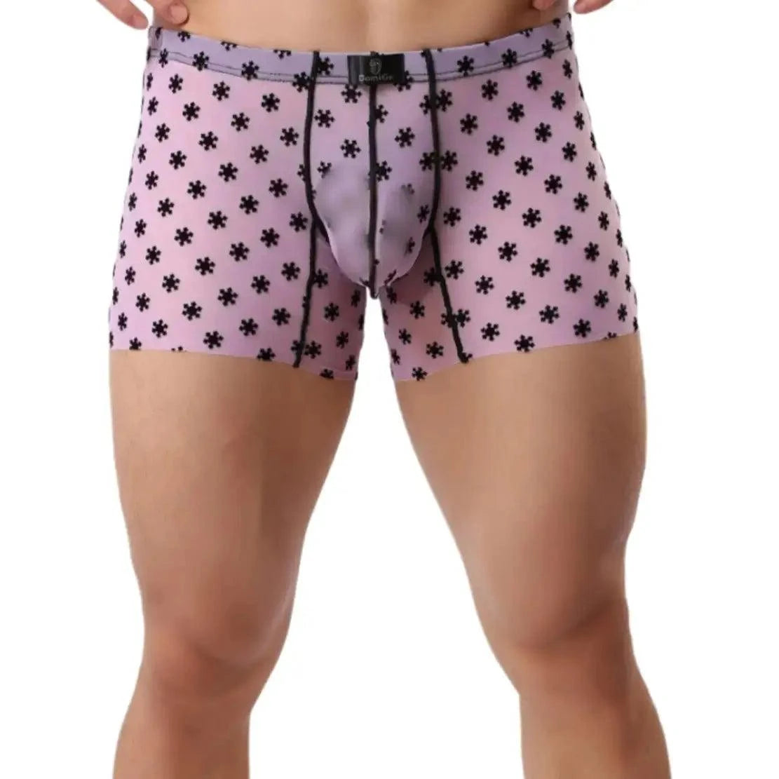 DomiGe DomiGe Mid-Rise Boxer Mesh - Men's Nylon Underwear