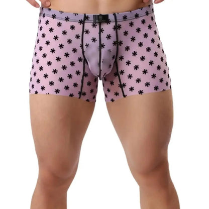 DomiGe DomiGe Mid-Rise Boxer Mesh - Men's Nylon Underwear