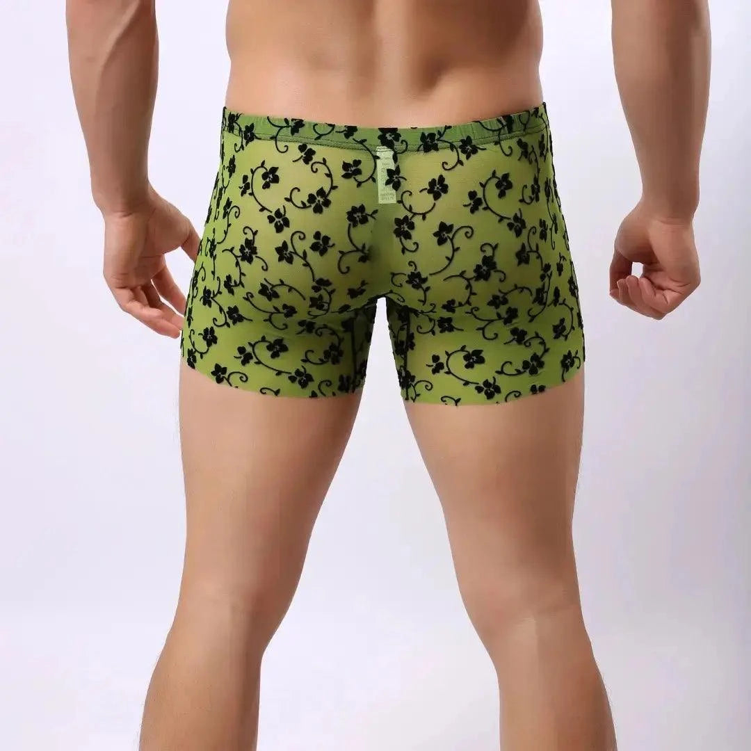 DomiGe DomiGe Mid-Rise Boxer Mesh - Men's Nylon Underwear