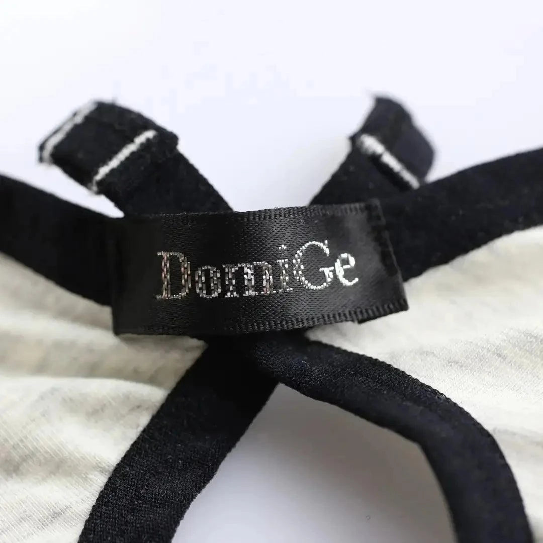 DomiGe DomiGe Romantic Whisper Men's Cotton Thong Butterfly Front Opening