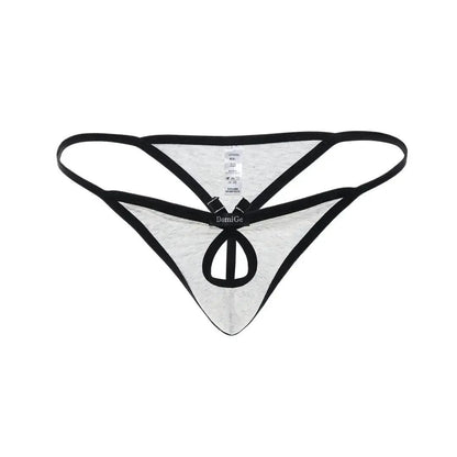 DomiGe DomiGe Romantic Whisper Men's Cotton Thong Butterfly Front Opening