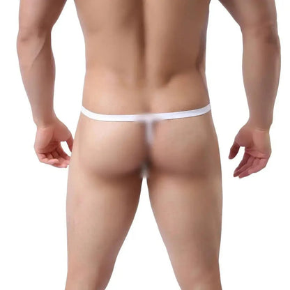 DomiGe DomiGe Silk Men's Low-Rise Thong Male T-Back Sleek T-Back for Man