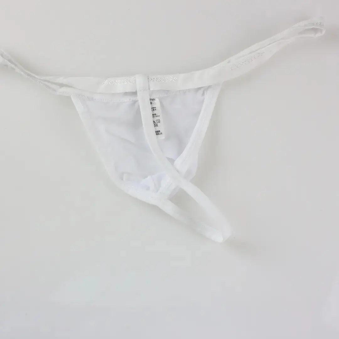 DomiGe DomiGe Silk Men's Low-Rise Thong Male T-Back Sleek T-Back for Man